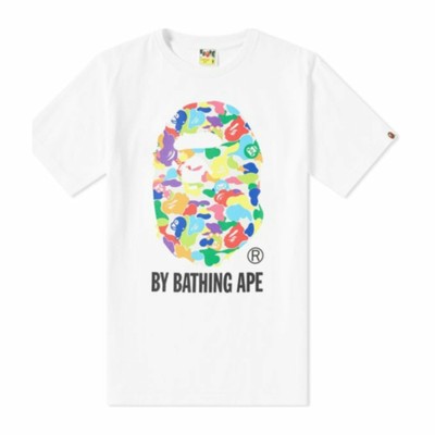bape multi camo tee