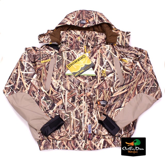 Browning Dirty Bird Insulated Wader Jacket Coat Shadow Grass Blades