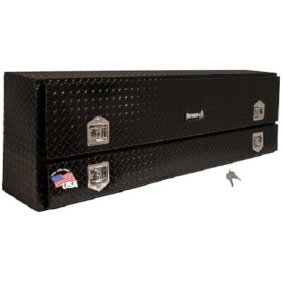 Buyers Products #1725640, 72'' Black Diamond Tread Aluminum Contractor Truck Box