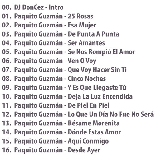 DJ DonCez - La Leyenda Paquito Guzman - Picture 2 of 2