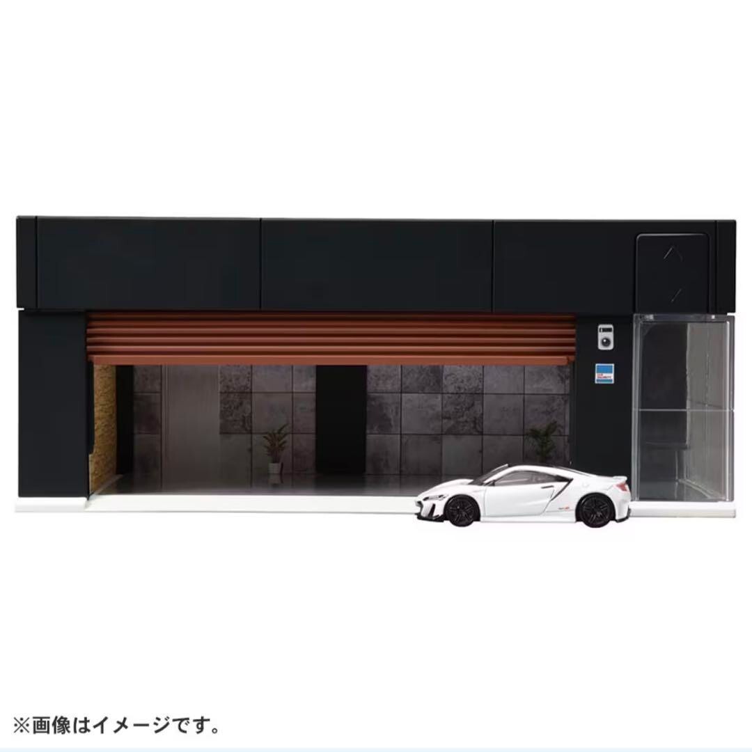 TAKARATOMY tomica GARAGE PREMIUM BLACK Edition Honda NSX Type S