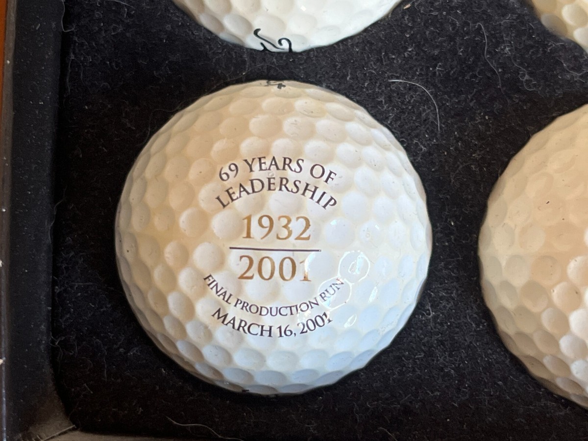 Titleist Tour Balata 1932-2001 記念モデルボール 2001 Box of Titleist Final Production Balata Golf Balls (RARE