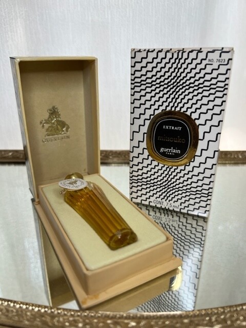 Mitsouko Guerlain extrait 7,5 ml. Rare vintage 1960 edition
