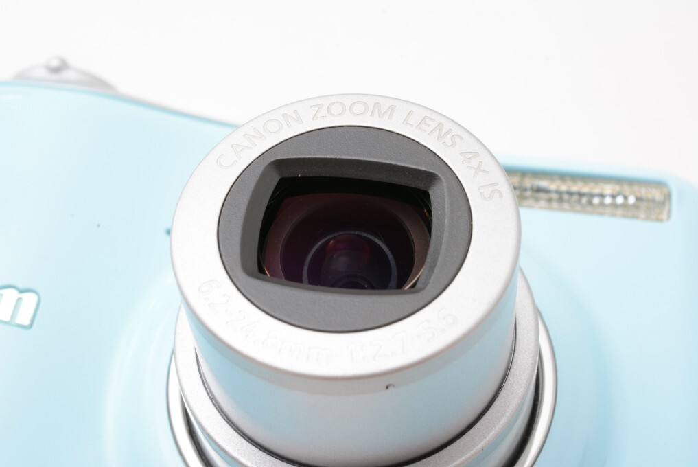 3-2361 美品 Canon PowerShot E1 PC1338 Mint] Canon PowerShot E1 PC1338 Blue Compact Digital Camera