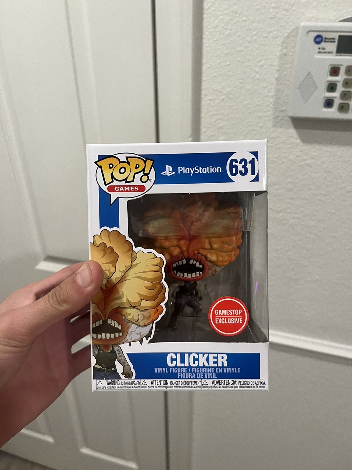 Funko Pop! Games Playstation Last Of Us Clicker# 631 Gamestop Exclusive