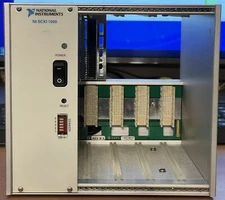 National Instruments NI SCXI-1000 4 slot chassis SCXI-1349 expansion port