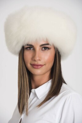 cossack hat white