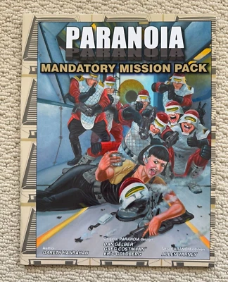 Paranoia RPG Mandatory Mission Pack - Mongoose Publishing (2008) - EXCELLENT - Image 1 of 4