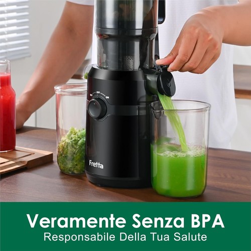 Estrattore Centrifuga Professionale di succo frutta e verdura a freddo No BPA - Foto 4 di 8