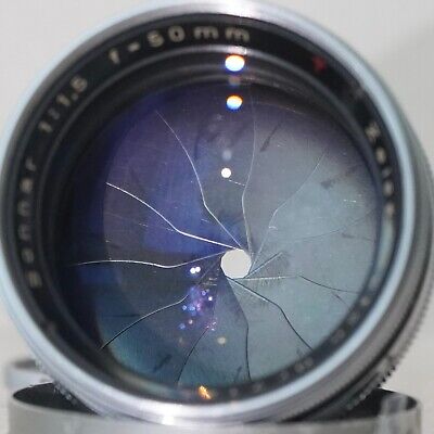 Zeiss Opton Sonnar 50mm F/1.5 Red T Contax II III IIa IIIa Zeiss Opton Sonnar 50mm F/1.5 Red T Contax II III IIa IIIa