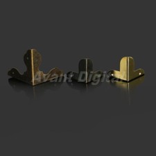 12pcs Vintage Wooden Jewelry Gift Box Wine Chest Corner Edge Protector Hardware