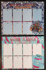Weekly Planner Pad Set Undated Weekly Calendar Organizer To Do List Notepad