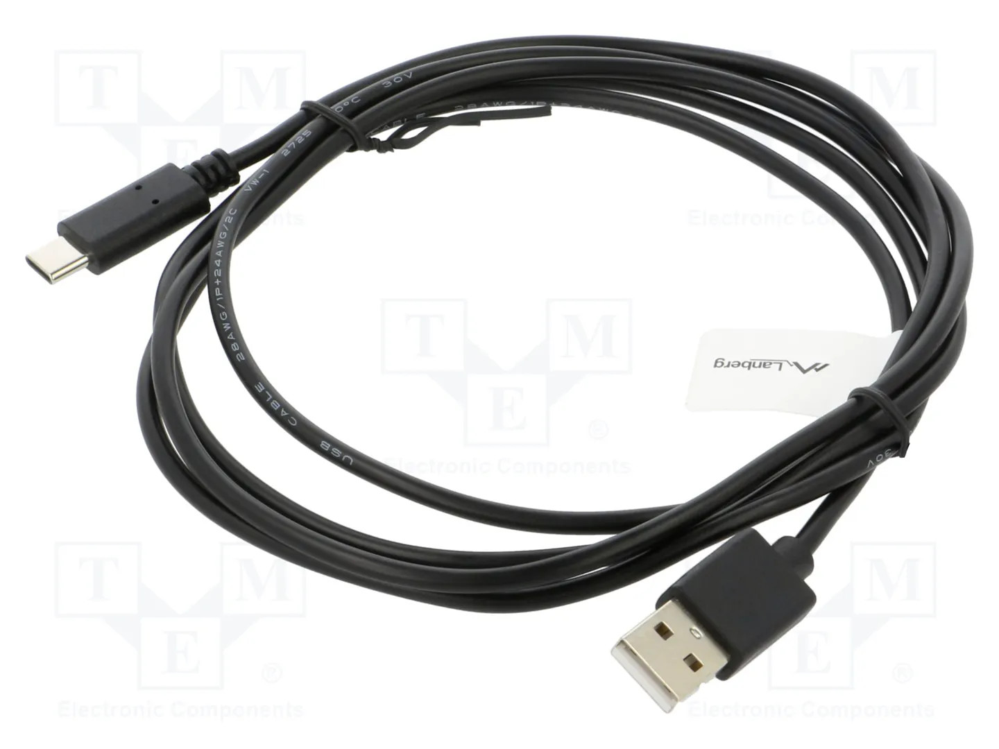 Cavo di collegamento USB 2.0 ad alta CA-USBO-10CC-0018-BK - Immagine 2
