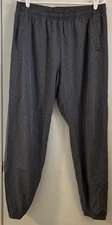 Layer 8 Mens Pants XLarge Gray Activewear Lightweight Jogger Gym Casual Stretch
