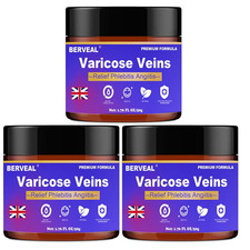 3 Pack Varicose Veins  Spider Veins Repair Cream, Improve Blood Circulation, Le