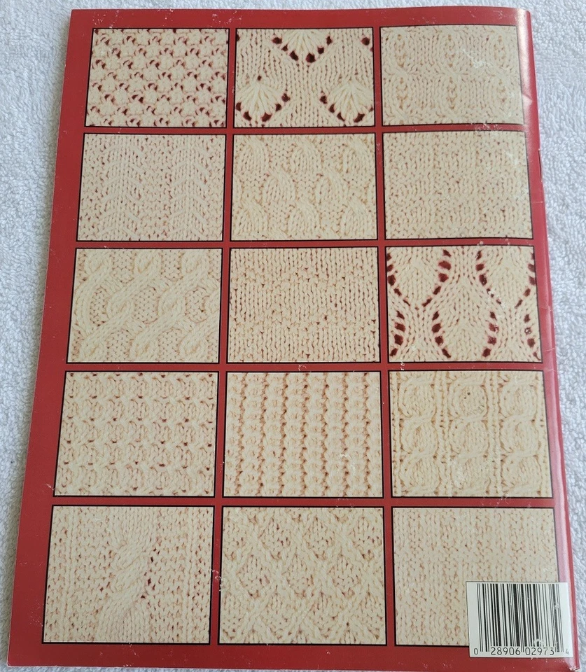 Leisure Arts 99 Knit Stitches - Leaflet 2973 - Image 4 of 4