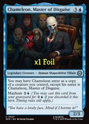 Chameleon, Master of Disguise #27 (Foil) - Marvel's Spider-Man