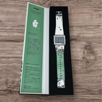 Epson Smart Canvas Moomin Digital Watch Limited Use Battery OK Vintage Condition