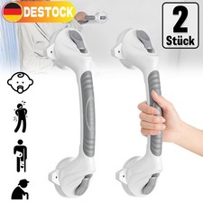 2Haltegriffe für Senioren Badezimmer Haltegriff Dusche ohne Bohren mit Saugnapf