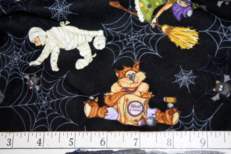 BOPPITY BOO EN NEGRO DE RJR - TELA 100% ALGODÓN Foto 4 de 4