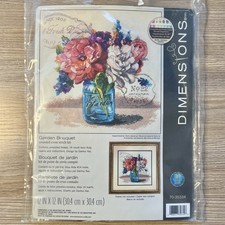 Dimensions Counted Cross Stitch "Garden Bouquet"