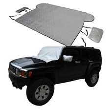 Car Windshield Snow Cover Compatible with Hummer H3 2005-2009, with 4 Style A