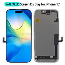 Soft OLED Display Touch Screen Replacement Digitizer Assembly for iPhone 17 6.3