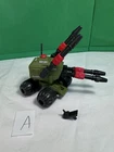 Vintage GI Joe ARAH 1983 PAC RAT Machine Gun COMPLETE Remote Control vehicle A
