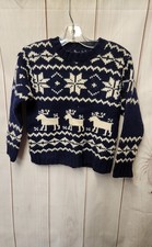 Best  Co Boy's Size 4 Navy Sweater