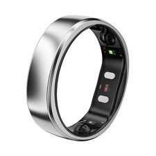 RingConn Gen 2 Air, Ultra-Thin AI Smart Ring, Size 8, Galaxy Silver. Verified.