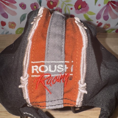 Nascar Carhartt Roush Racing Hat #17 Barbed Wire Trim Matt Kenseth StrapBack - Picture 5 of 9