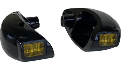 Custom Dynamics PB-RG-TS-AB Probeam Blinkleuchten - Glänzend Schwarz/Amber