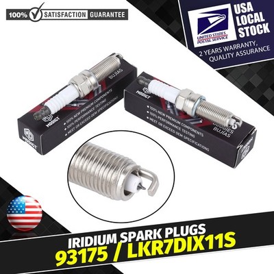 OEM Quality Compatible for Honda Hyundai Kia 93175 Spark Plugs 2 Packs Iridium