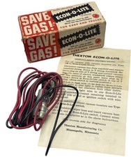Vintage Econ-o-lite Thexton For Cars And Trucks Tell You When Shift Light Read Vintage Econ-o-lite Thexton For Cars And Trucks Tell You When Shift Light Read