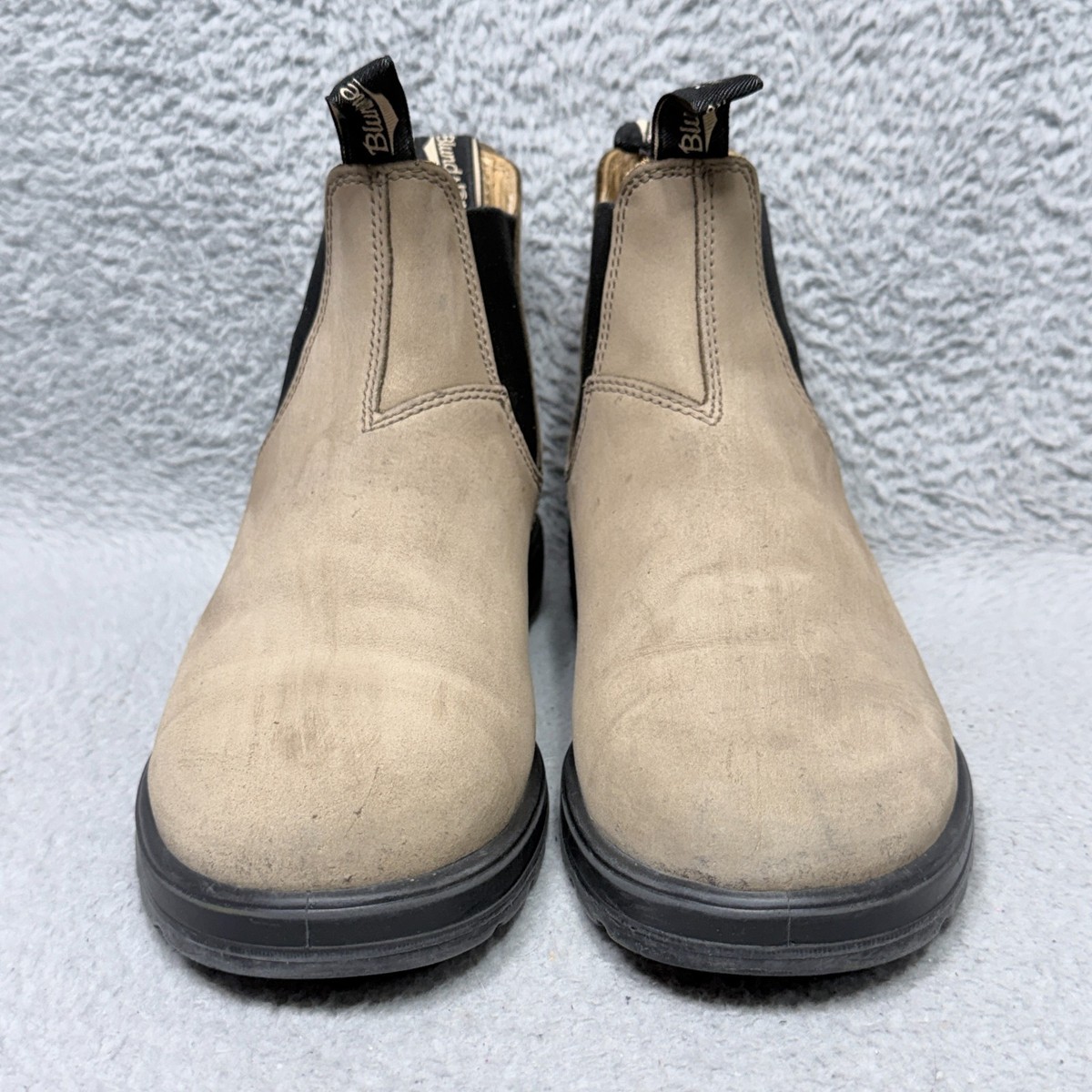 Blundstone 1941 Mens Size US 10 Pull On Chelsea Boots Stone  display picture 2
