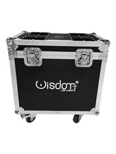 Baule Flight Case Rigido Vuoto Per Trasporto 2 Teste Mobili Liunar Beam B-STOCK