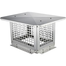 Chimney Cap 13  x 9  304Stainless Steel Fireplace Flue Caps Cover Mesh