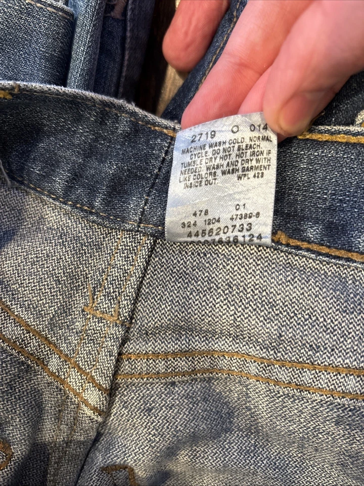 Levi’s Silvertab Jeans Y2K Baggy Skater Various Sizes Lot Of 4 - Image 3 of 4