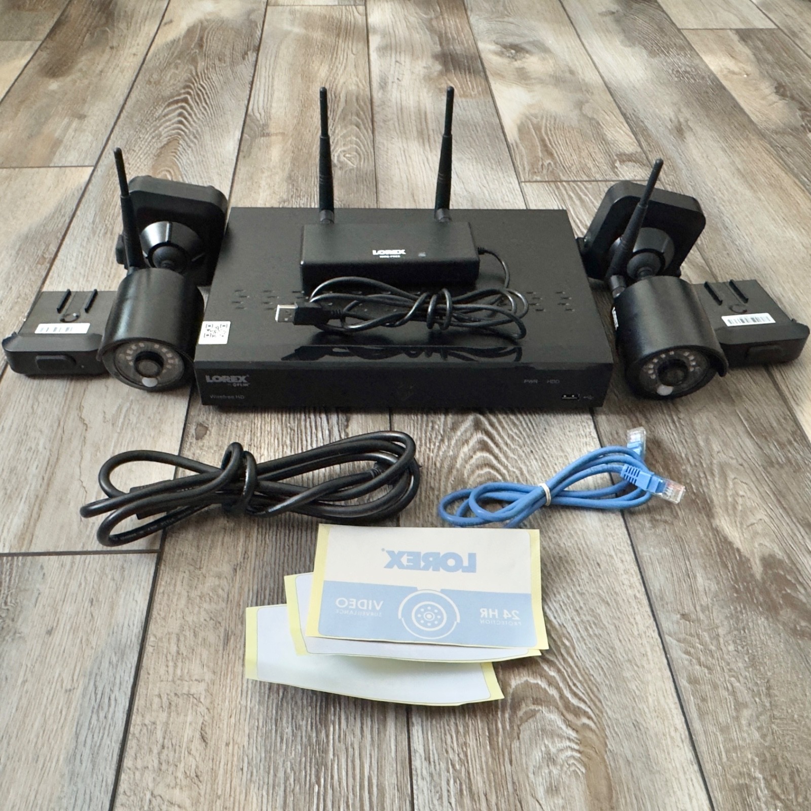 2 Lwb3901 Cameras Lhb906-d Dvr Tested Read