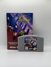 Extreme-G (Nintendo 64, 1997) N64 Authentic Cartridge + Manual Tested & Working