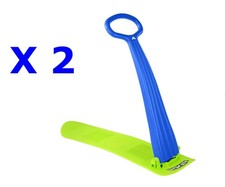 2 New Sportsstuff Foldable Downhill Outdoor Winter Ski Scooters Snow Sleds
