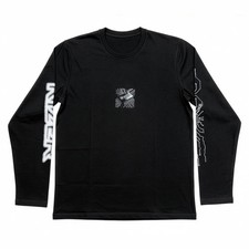 Kizer Hacker LongSleeve Longsleeve Herren Schwarz Baumwolle Skatewear Langarm