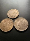 morgan and peace silver dollars