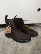Dr. Martens Combs Leather Casual Boots Crazy Horse Men's Size 9, Women's Size 10