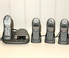 BT Freestyle 2500 Digital Cordless Telephone System + Answer Phone Machine Quad