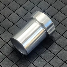 ✅Universal Aluminium Weld-On Fuel Filler Neck + Cap Fuel Tank 33mm ID 40mm OD