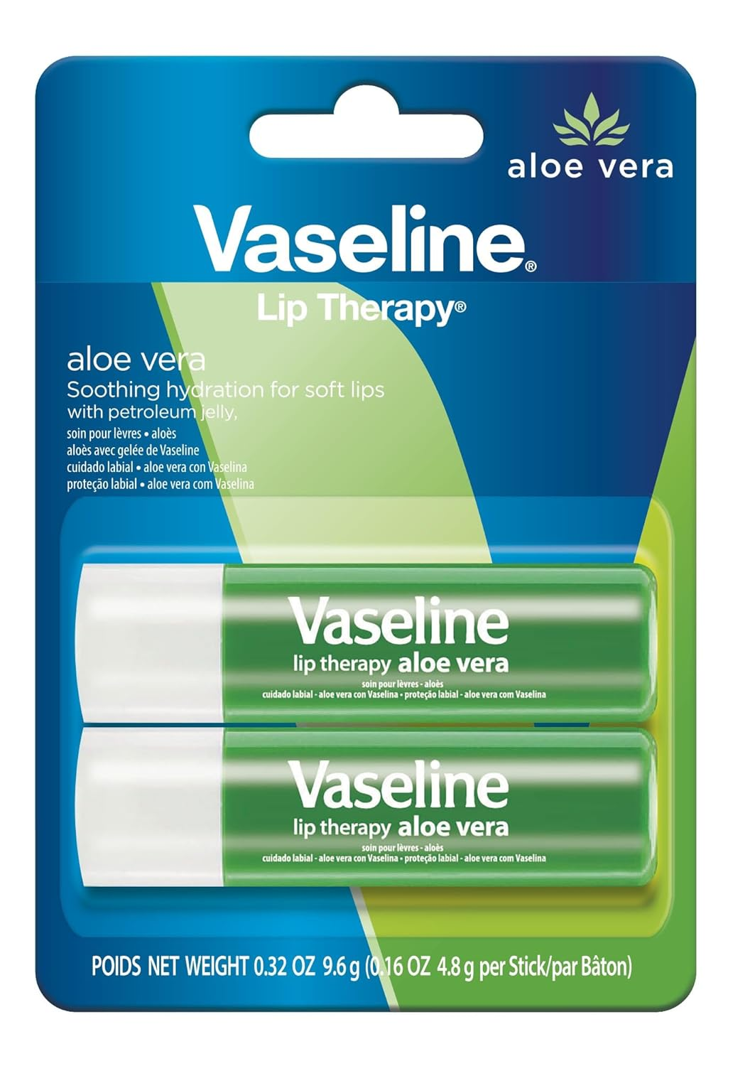 Lip Therapy Aloe Care Twin Pack