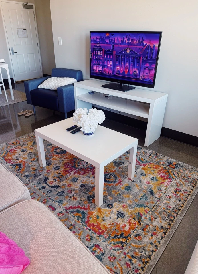 Vintage Multicolor Area Rug 6x9 – Boho Floral Pattern – Gently Used - Image 2 of 4