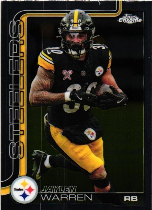 2025 Topps Chrome #253 Jaylen Warren