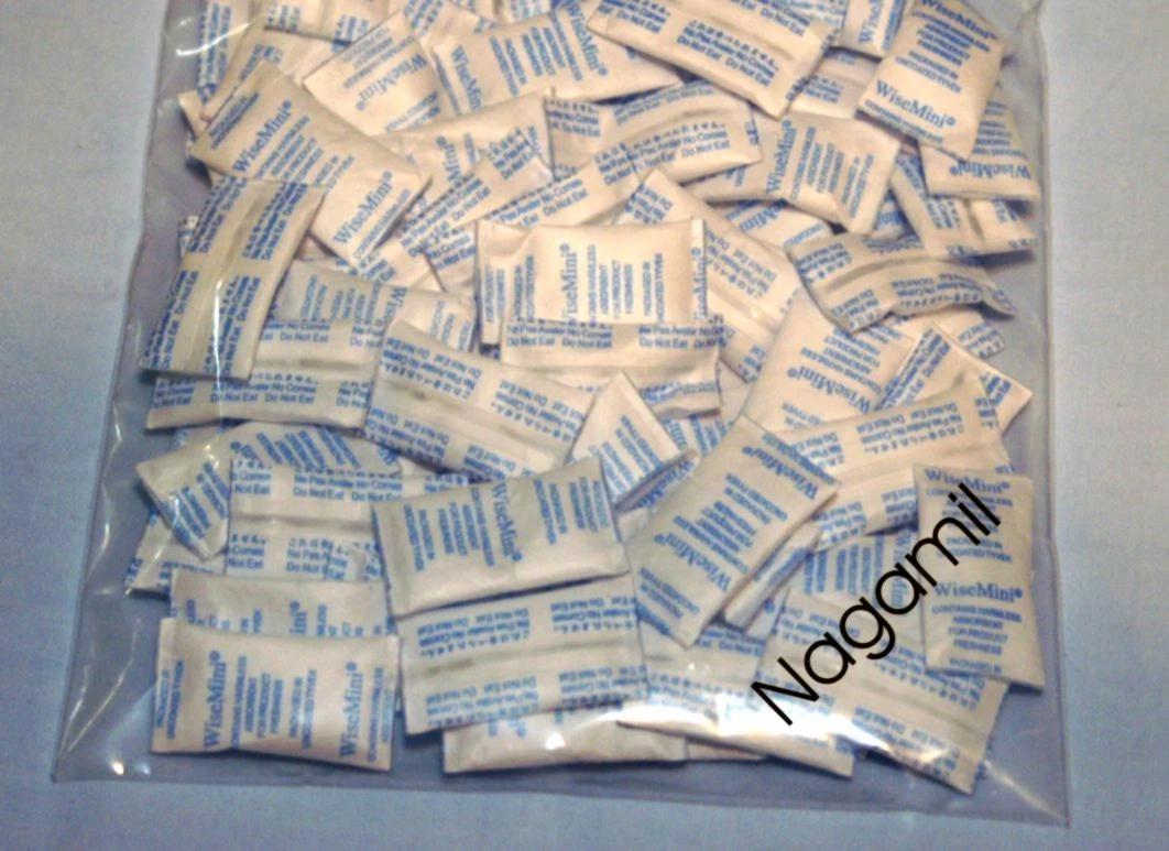 100x Silicagel Beutel 1 g, Trockenmittel, staubdicht verpackt, regenerierbar